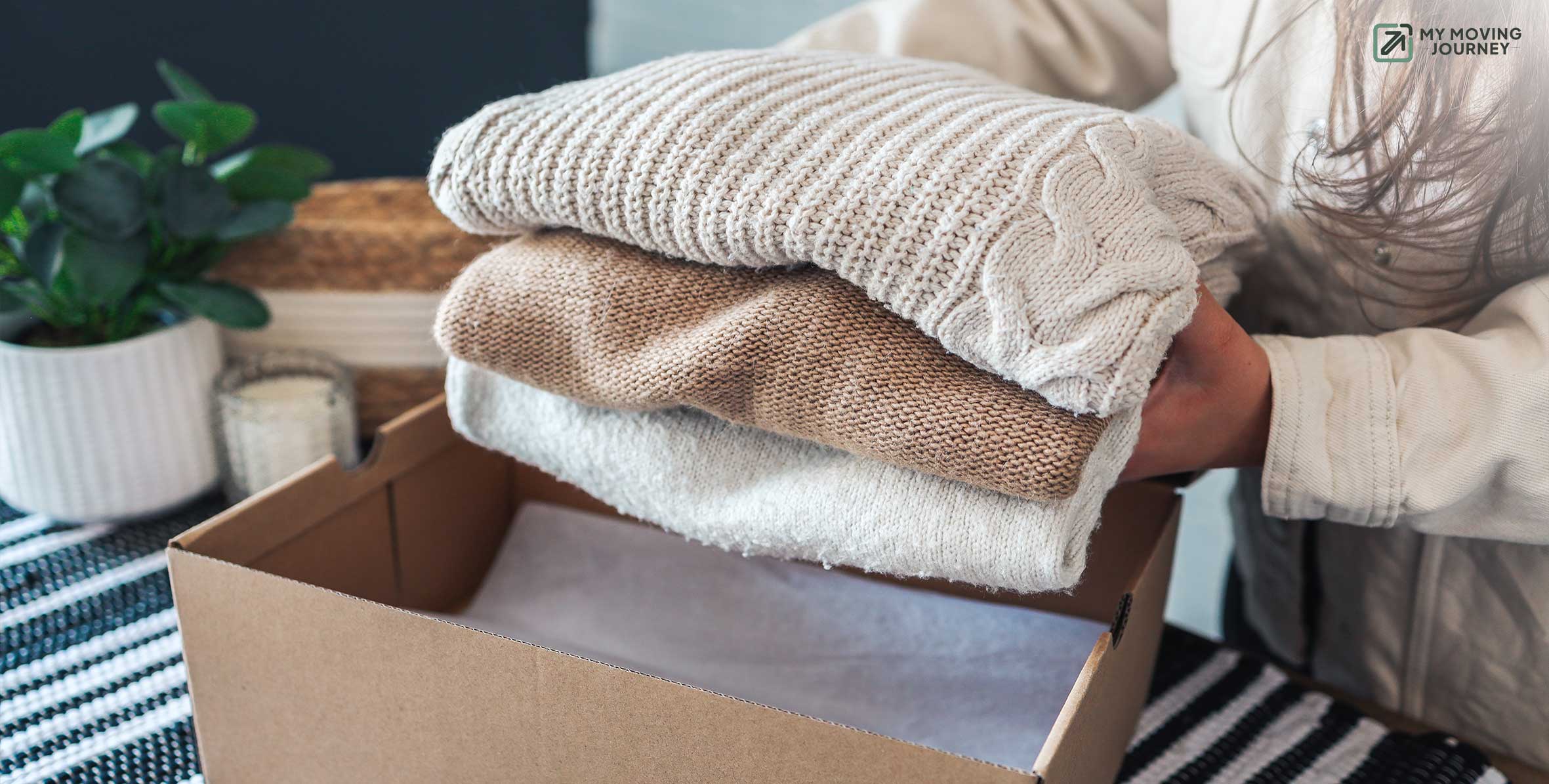 how to pack clothes for moving